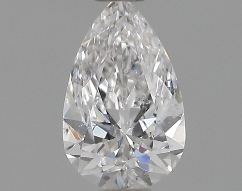 0.31 carat D-SI2 Natūralus Pear Deimantas (1)
