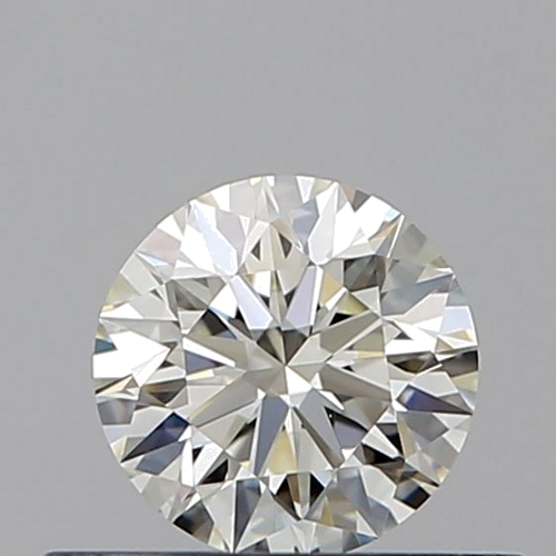 0.39 carat K-VVS2 Excellent cut Natūralus Round Deimantas (1)