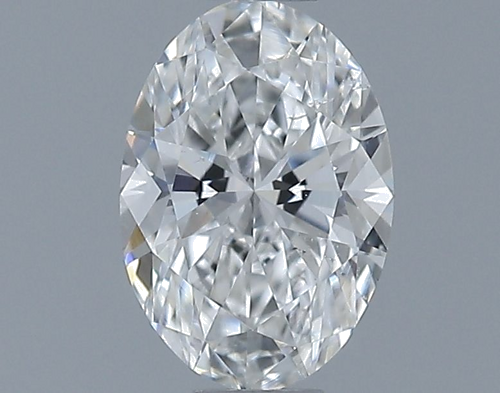 0.41 carat F-SI1 Natūralus Oval Deimantas (1)