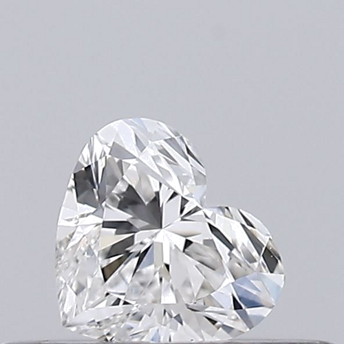0.23 carat G-VVS1 Natūralus Heart Deimantas (1)