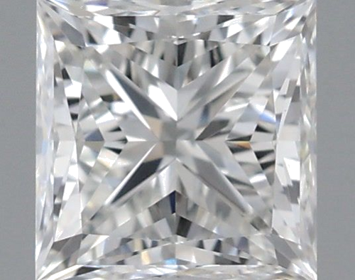0.51 carat H-VVS1 Natūralus Princess Deimantas (1)