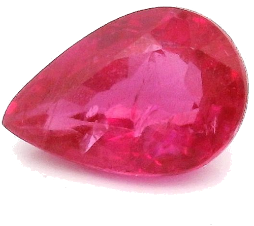 0.59 carat RED Pear Rubinas (1)