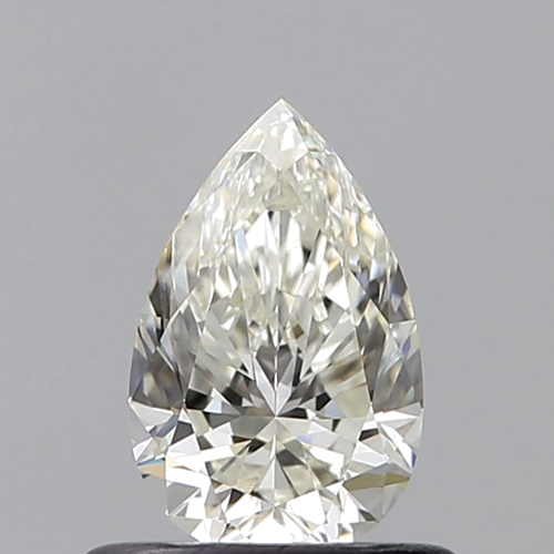 0.51 carat J-VVS2 Natūralus Pear Deimantas (1)