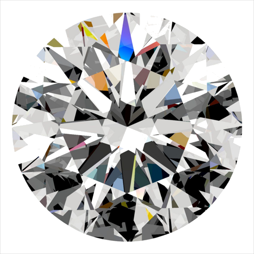 0.32 carat G-VVS1 Excellent cut Natūralus Round Deimantas (1)