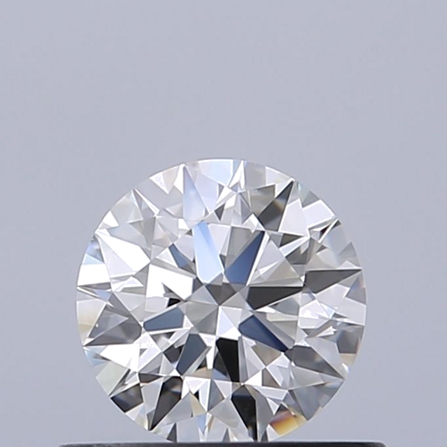 0.52 carat F-VVS1 Excellent cut Natūralus Round Deimantas (1)