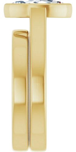 Sužadėtuvių Žiedas „Bezel-Set Solitaire“ 14k yellow gold Marquise 10mm x 5.5mm (9)