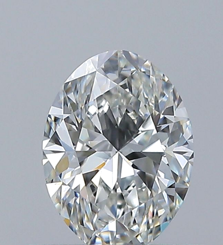 0.5 carat G-VS2 Natūralus Oval Deimantas (1)