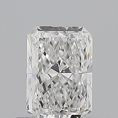 0.58 carat E-VVS1 Natūralus Radiant Deimantas (1)