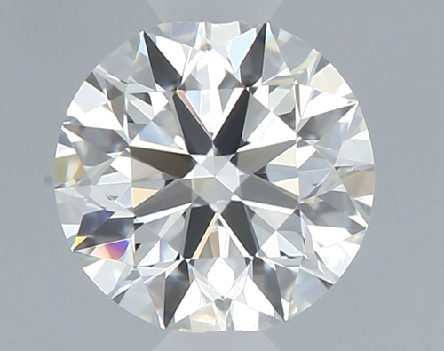 0.51 carat I-VVS1 Excellent cut Natūralus Round Deimantas (1)