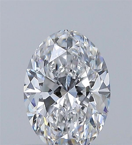 0.5 carat D-VS2 Natūralus Oval Deimantas (1)