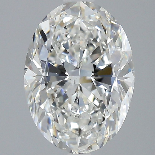 3.41 carat G-SI2 Natūralus Oval Deimantas (1)