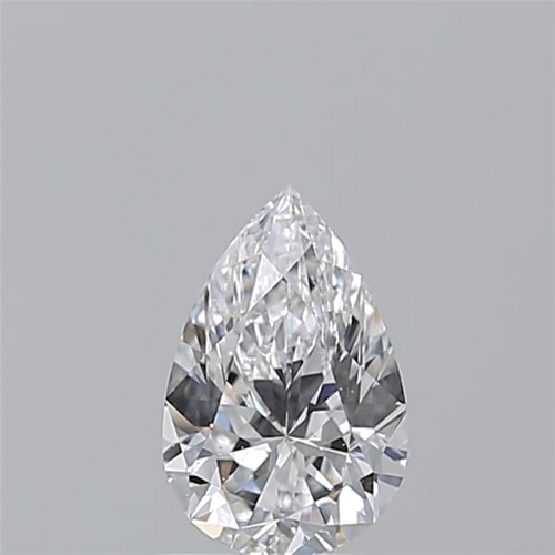 1.0 carat D-SI1 Natūralus Pear Deimantas (1)