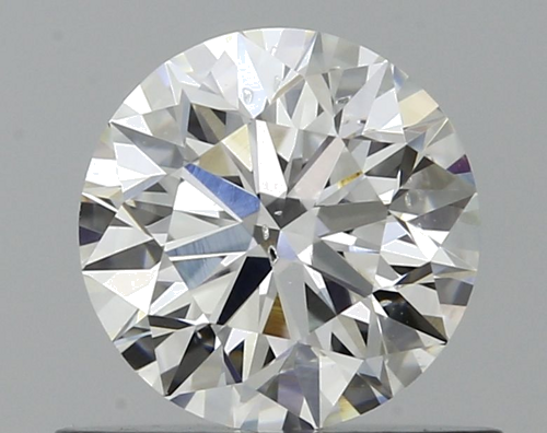 0.55 carat F-SI2 Excellent cut Natūralus Round Deimantas (1)