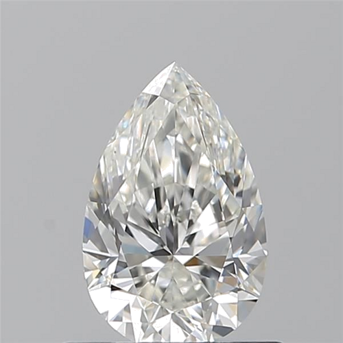 0.7 carat H-VS1 Natūralus Pear Deimantas (1)