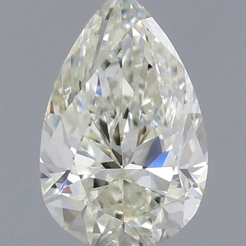0.3 carat K-VS1 Natūralus Pear Deimantas (1)