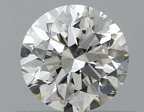 0.5 carat G-SI1 Very Good cut Natūralus Round Deimantas (1)