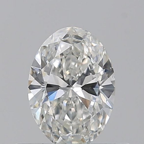 0.5 carat G-VS1 Natūralus Oval Deimantas (1)