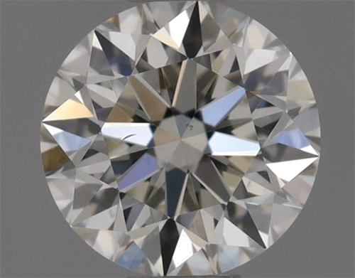 0.42 carat K-VS2 Excellent cut Natūralus Round Deimantas (1)