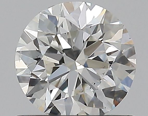 0.65 carat G-SI1 Excellent cut Natūralus Round Deimantas (1)