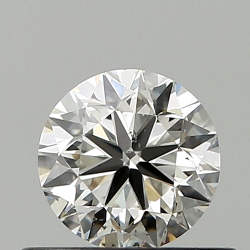 0.5 carat I-SI2 Very Good cut Natūralus Round Deimantas (1)