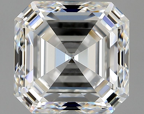 2.51 carat F-VS1 Natūralus Asscher Deimantas (1)