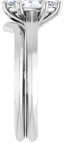 14K White 9x4.5 mm Marquise Solitaire Engagement Ring Mounting (9)