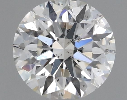 0.41 carat I-SI1 Excellent cut Natūralus Round Deimantas (1)