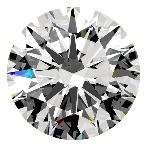 0.31 carat F-VVS1 Excellent cut Natūralus Round Deimantas (1)