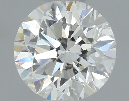0.47 carat I-SI2 Excellent cut Natūralus Round Deimantas (1)