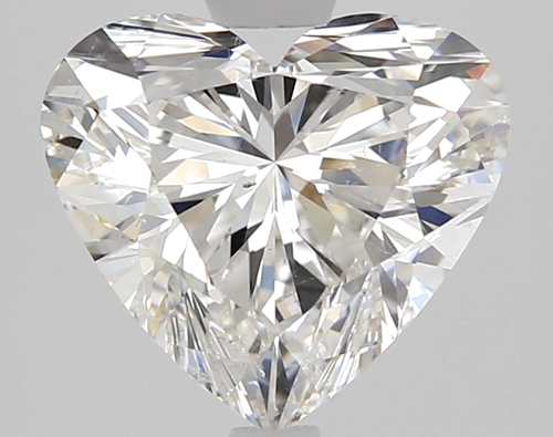 2.02 carat G-SI2 Natūralus Heart Deimantas (1)