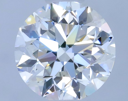 0.5 carat G-VVS2 Very Good cut Natūralus Round Deimantas (1)