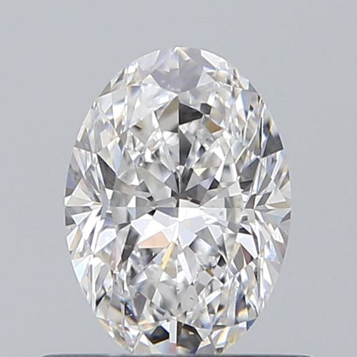 0.65 carat D-SI1 Natūralus Oval Deimantas (1)
