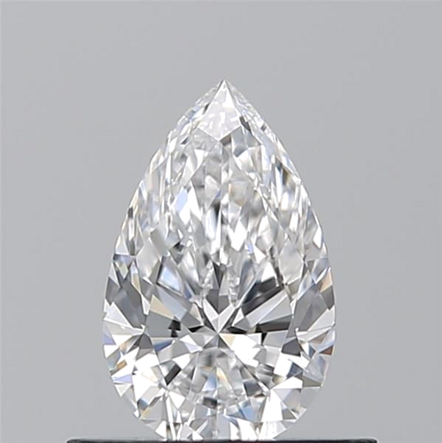 0.52 carat D-VVS2 Natūralus Pear Deimantas (1)