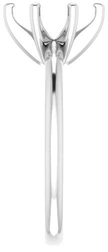 Sužadėtuvių Žiedas „Solitaire“ 585 Baltojo Aukso Marquise 9mm x 4.5mm (4)