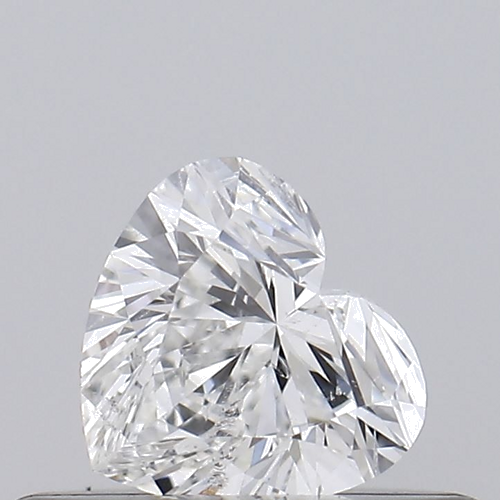 0.26 carat F-SI2 Natūralus Heart Deimantas (1)