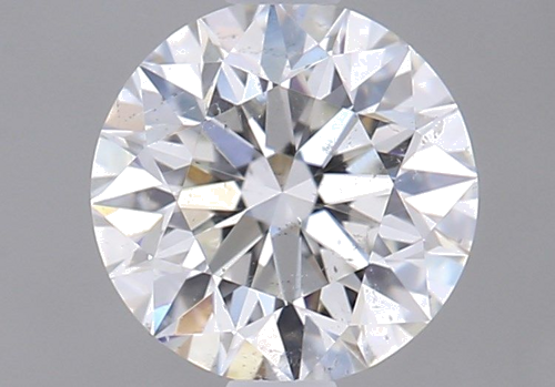 0.59 carat G-SI2 Excellent cut Natūralus Round Deimantas (1)