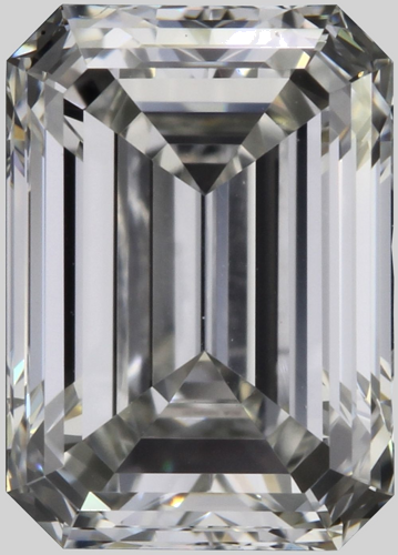 0.74 carat H-VVS2 Natūralus Emerald Deimantas (1)