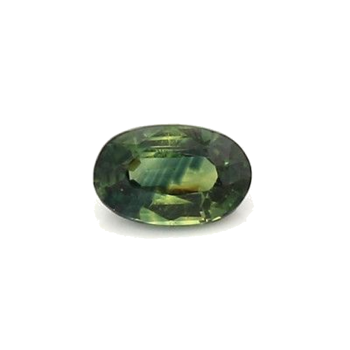 0.38 carat GREEN BRILLIANTSTEP cut Oval Safyras (1)