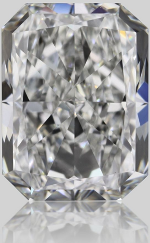 0.7 carat G-VVS2 Natūralus Radiant Deimantas (1)