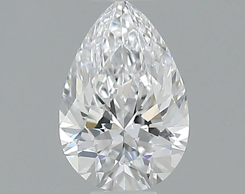 0.35 carat D-IF Natūralus Pear Deimantas (1)