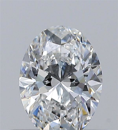 0.4 carat E-VVS2 Natūralus Oval Deimantas (1)
