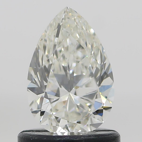 0.76 carat K-VS1 Natūralus Pear Deimantas (1)