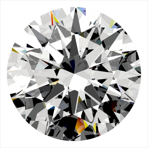 0.3 carat G-VVS1 Excellent cut Natūralus Round Deimantas (1)