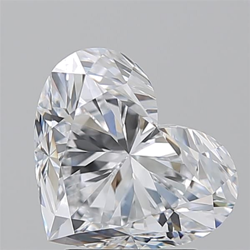 3.02 carat D-FL Natūralus Heart Deimantas (1)
