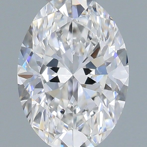 0.5 carat F-VS2 Natūralus Oval Deimantas (1)