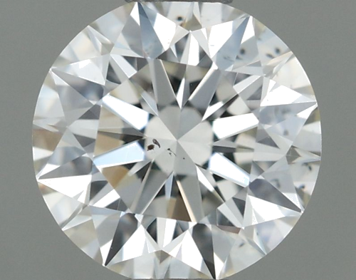 0.52 carat J-SI1 Excellent cut Natūralus Round Deimantas (1)