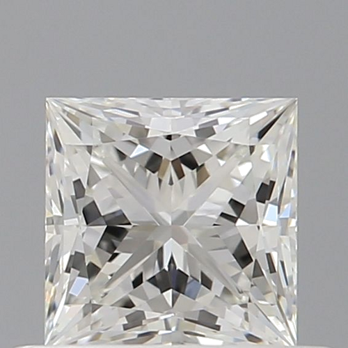 0.62 carat I-VVS1 Natūralus Princess Deimantas (1)