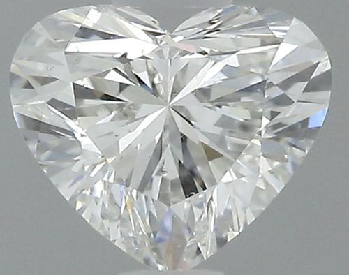 0.5 carat G-SI1 Natūralus Heart Deimantas (1)