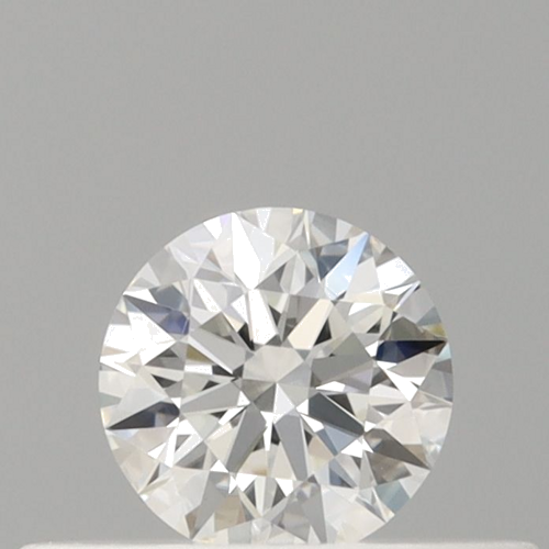 0.25 carat F-VVS1 Excellent cut Natūralus Round Deimantas (1)