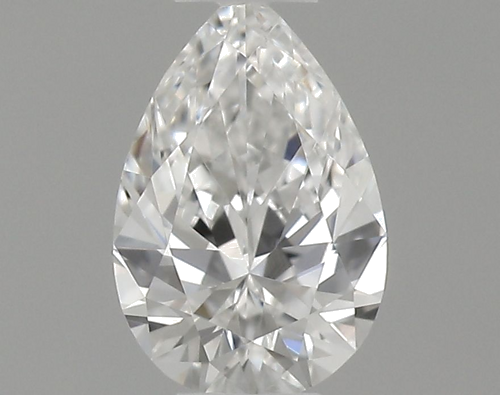 0.24 carat F-VVS2 Natūralus Pear Deimantas (1)